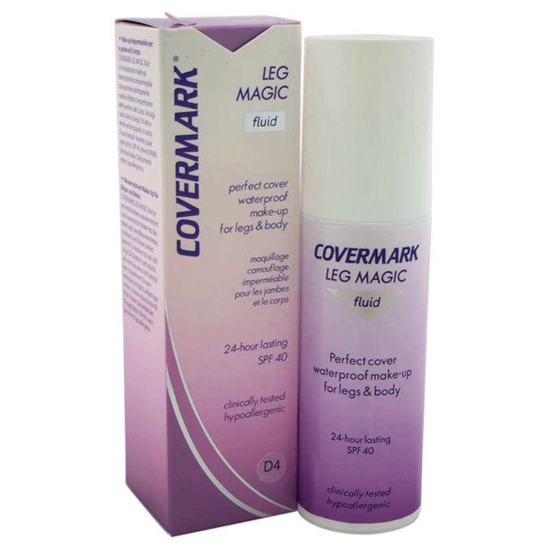 Covermark Leg Magic Fluid Perfect Cover Waterproof Make-Up Legs & Body 75ml - D4 - Image 1