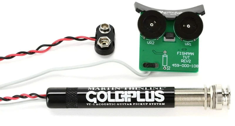 C F Martin Electronics - Gold Plus VT1 Acoustic Guitar Pickup and Preamp System