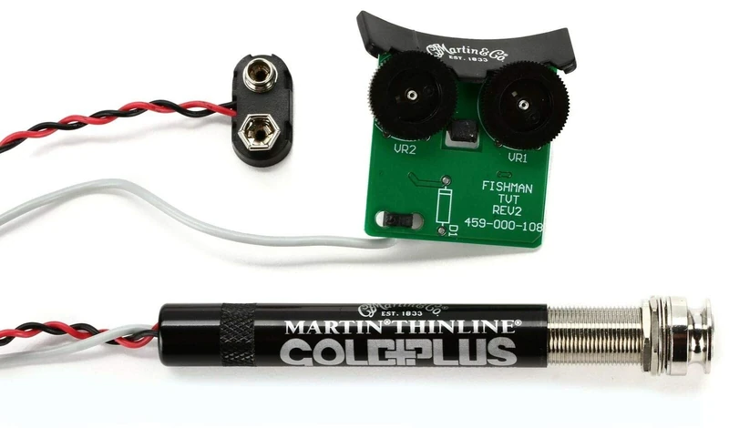 C F Martin Electronics - Gold Plus VT2 Acoustic Guitar Pickup and Preamp System