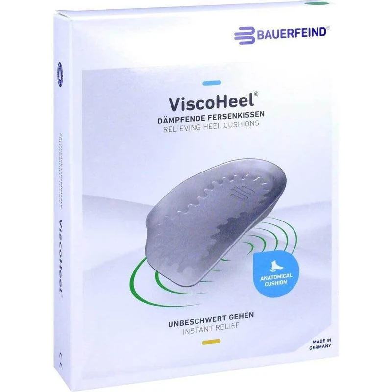 BAUERFEIND ViscoHeel Viscoelastic Heel Pad, Size 2