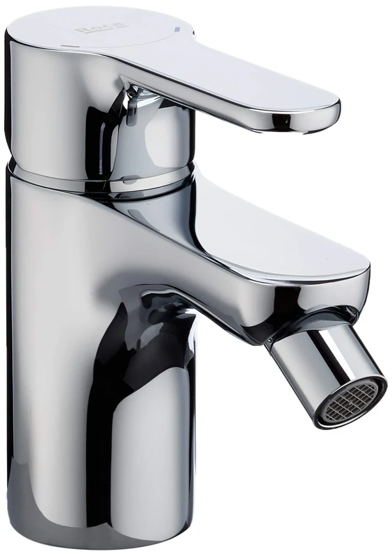 Roca A5 A6B09C00 - Single-Handle Bidet Tap XI, (Without Cold Start Feature) – Hydro Sanitary Mixer Tap – L20.