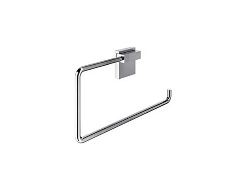 Roca Chrome Metal Towel Ring