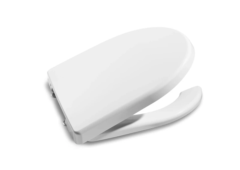 Roca Access a80123 °C004 Toilet Seat - White with Front Opening