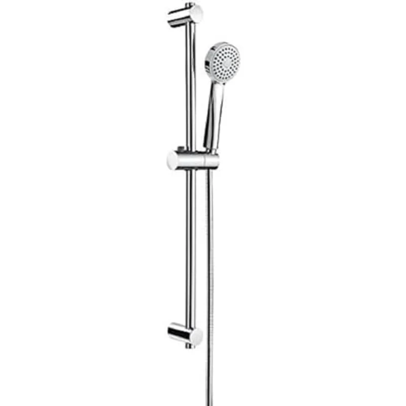 Roca Stella A5B9403C00 - Shower Attachment with Pole and Flexible Tube, 80/1 Chrome