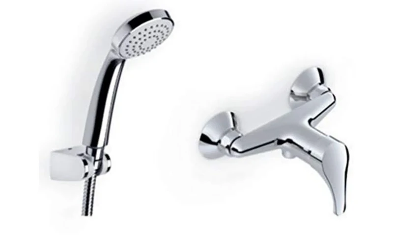 Roca WM320350ZC00S0B Shower Mixer, Zoom Moon, Chrome