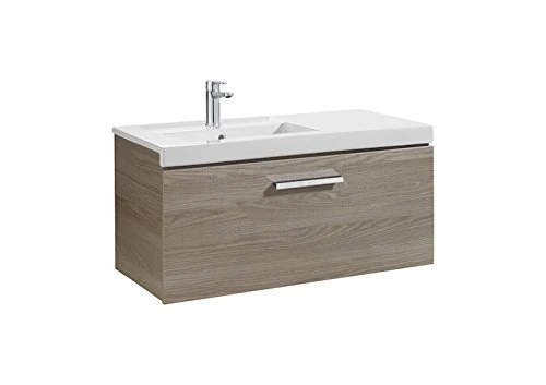 Roca A855946321 – Unik (Vanity Base with A Drawer and A Left-Hand Sink)