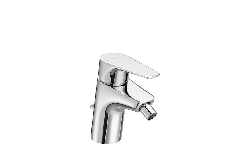 Roca Atlas a5 a6090 °C00 Bidet Mixer Tap Chrome with Pop Up Waste