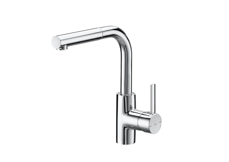 Roca A5A8560C00 - Targa Series Mixer Tap for Kitchen Sink, 1 Handle
