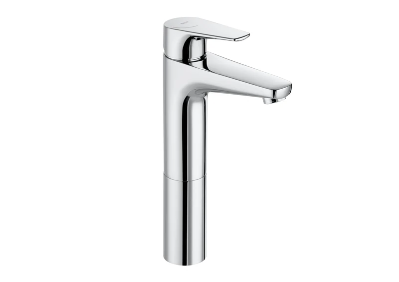 Rock a5 a3790 °C00 Basin Mixer Tap with High Spout, Body Smooth, Cold Start