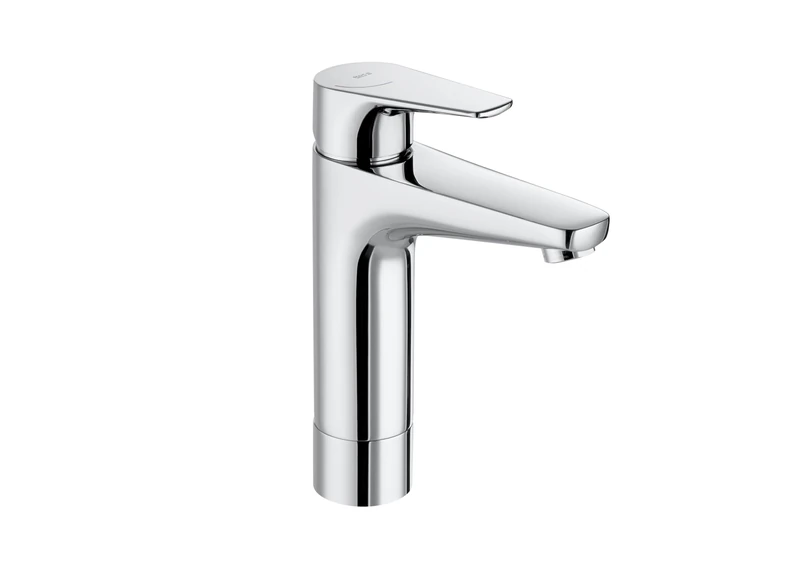 Roca Atlas a5 a3d90 °C00 Single-Handle Sink Tap Smooth Body Chrome Mezzo Plus