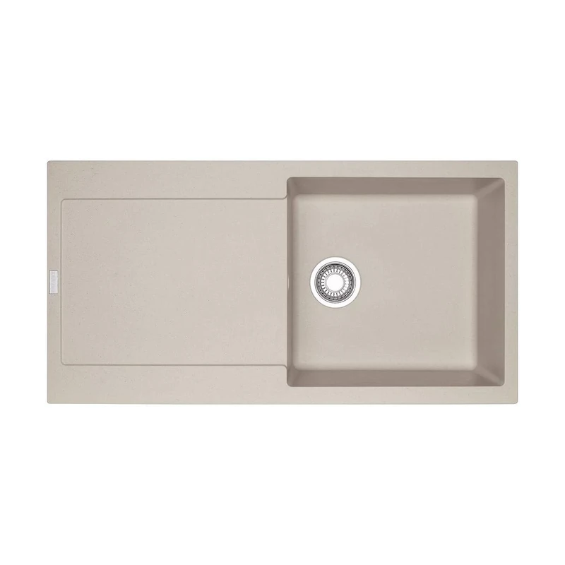 FRANKE Maris MRG 611-97 Undermount Sink, 38.2" x 19.7", Café Crème, Modern Style, Synthetic Material
