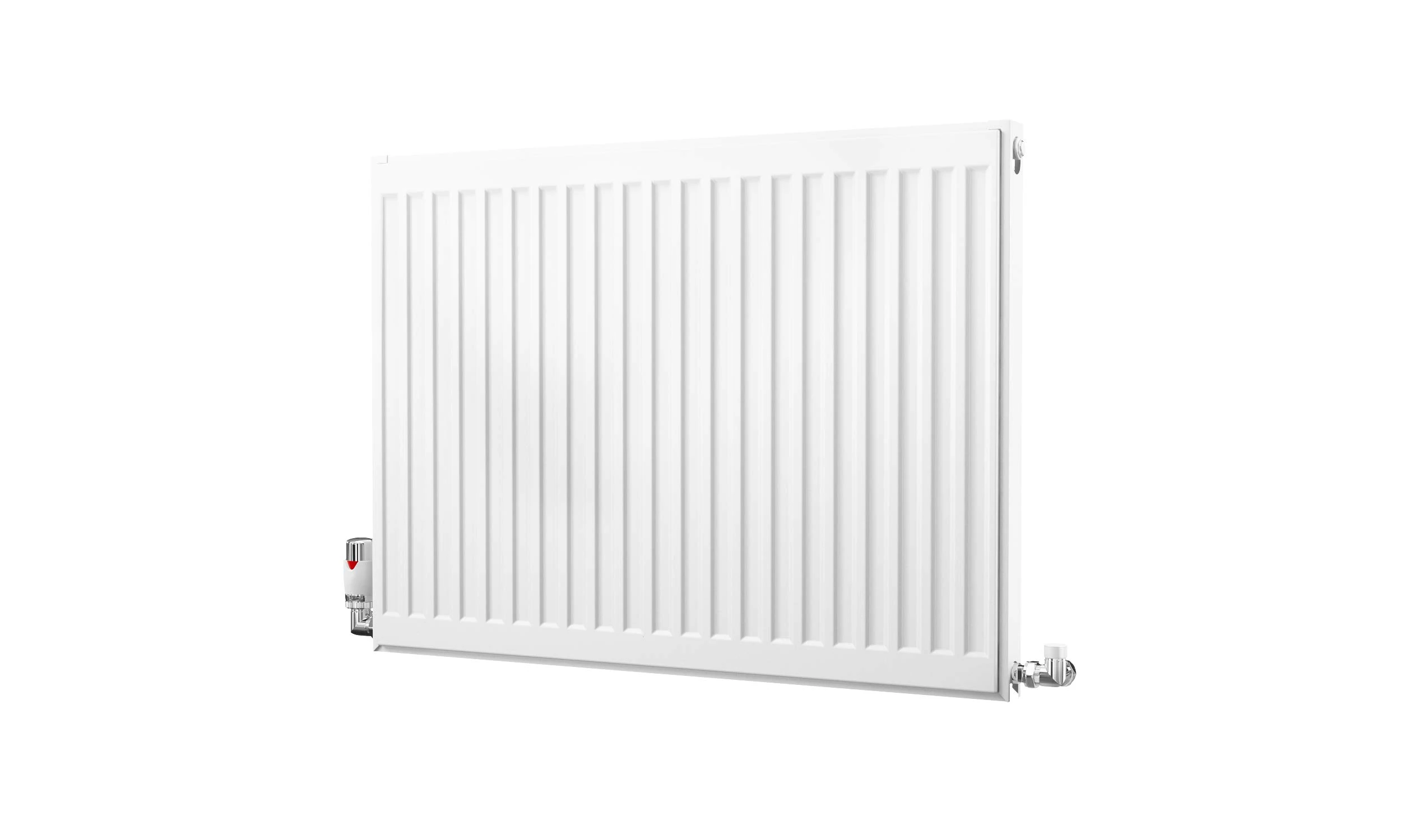 Kartell Kompact Type 11 Single Panel Single Convector Radiator 600mm x 800mm White