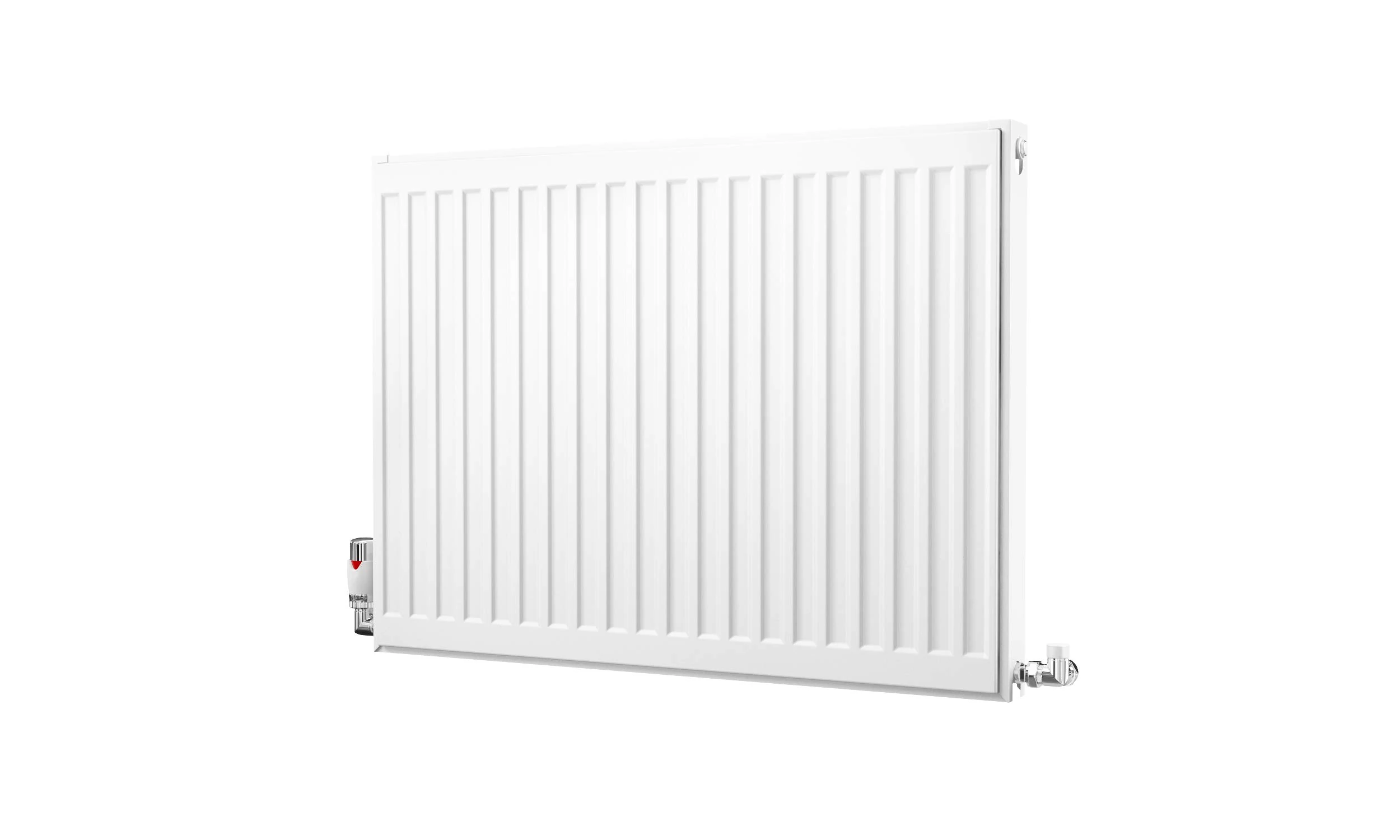 Kartell Kompact Type 21 Double Panel Single Convector Radiator 600mm x 800mm White