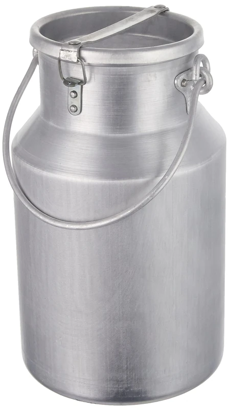 PARDINI Oil/Milk Pail, Aluminium, Silver, 5 Litres - Image 1