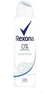 Rexona deodorant pure fresh Aluminium Free Pack of 6 x 150 ml