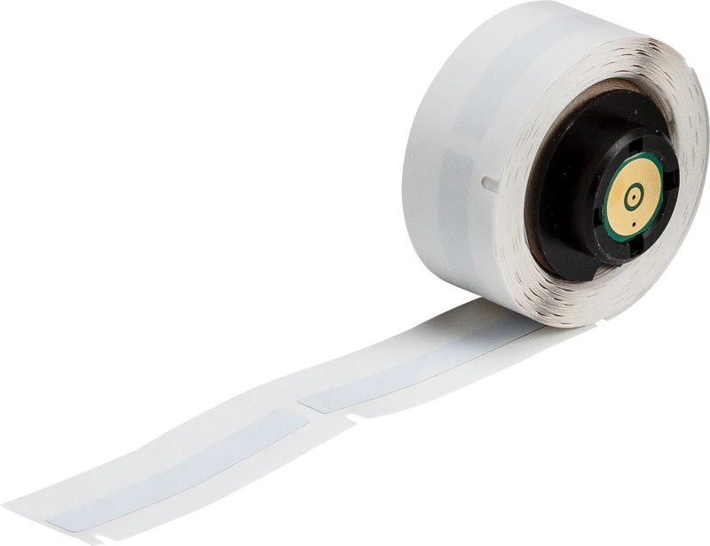 Brady PTL-2-727 Label, High Temperature Polyimide, 2.000" W x 0.250" H (50.800 mm W x 6.350 mm H), White, 100/Roll (Pack of 100)