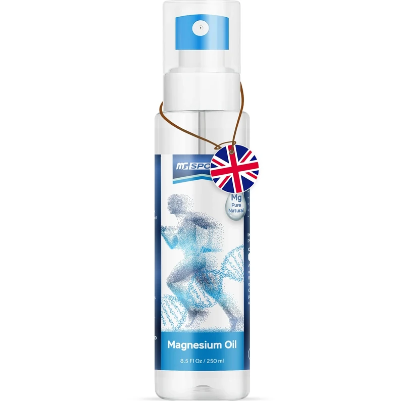 MGSPORT Magnesium Oil Spray 250ml - Pure Dead Sea Magnesium Chloride