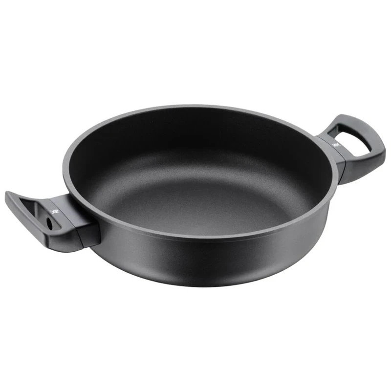 WMF Coated Permadur Excellent with Flame Protection Serving Pan, Black, 24 cm