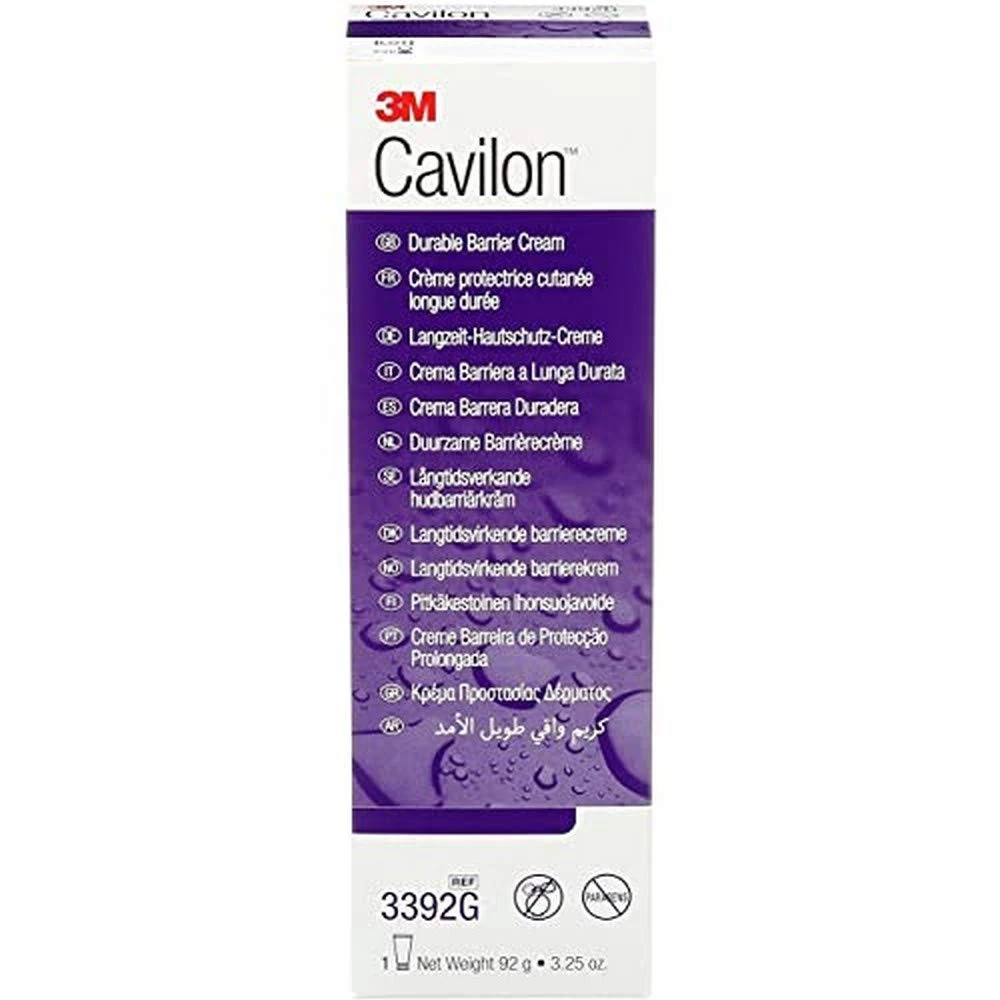 3M 3392G Cavilon Durable Barrier Cream, 92 g Tube