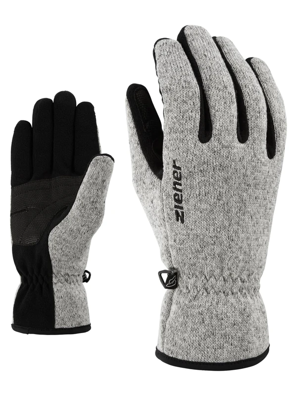 Ziener Imagio Men's Multisport Gloves, Men, Handschuhe Imagio Gloves Multisport, grey melange, Length 182 mm; width 203-229 mm