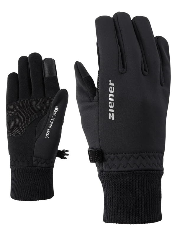 Ziener Junior Boys'Gloves Lidealist WS Multisport Gloves Black black Size:4