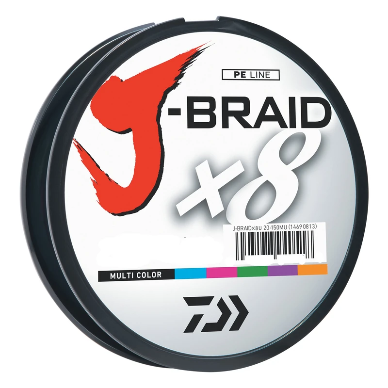 Daiwa J-BRAID Multi-Color 50lb Filler Spool