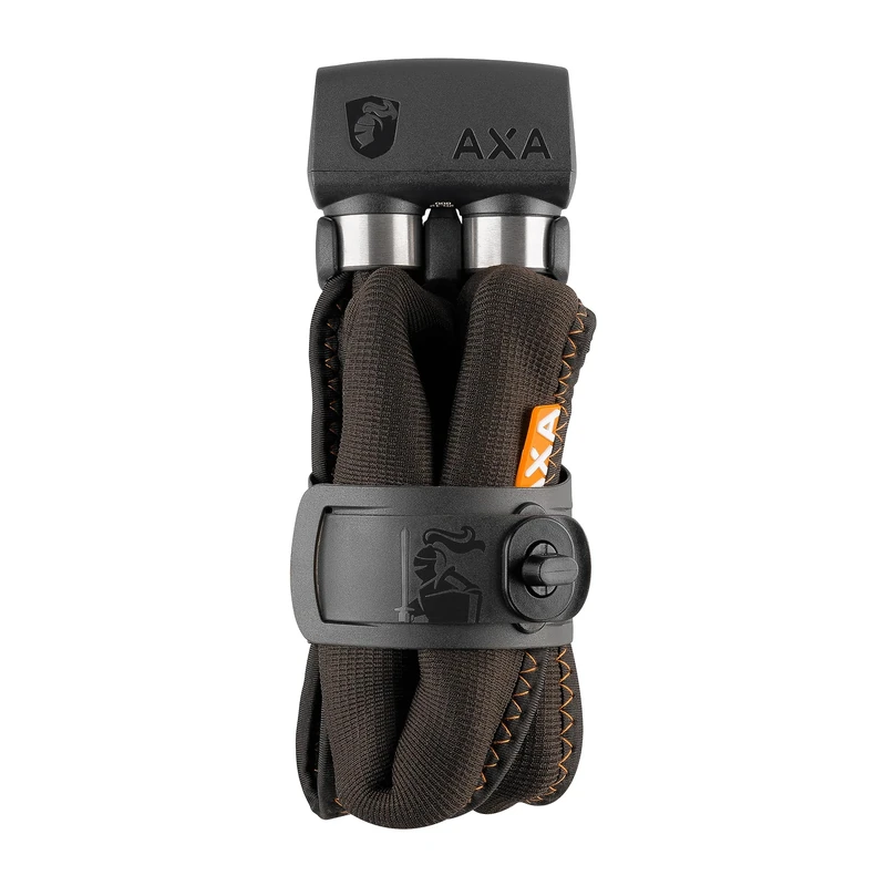 AXA Unisex Adult Foldable 800 Bike Folding Lock - Grey, 1000 x 8 mm