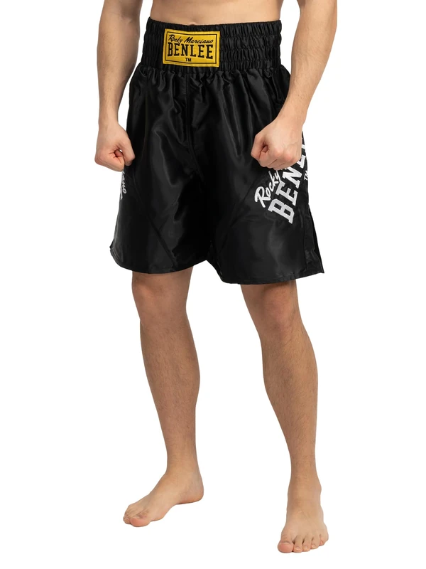 Ben Lee Rocky Marciano Bonaventure Men's Boxing Short, Men, Boxhose Bonaventure, Black, S
