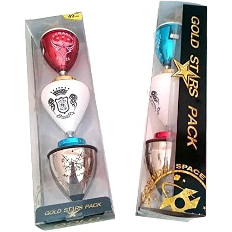 Xtreme – Pack of Three Gold Star Tops, (Space 008000047) - Image 1