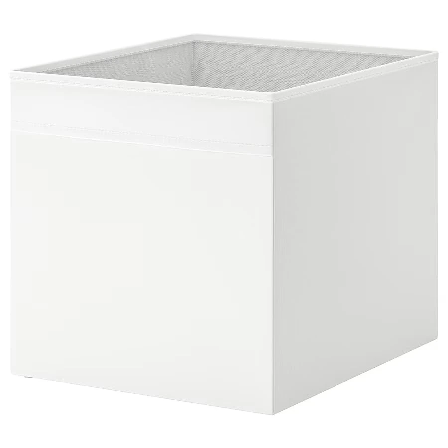 4 X Ikea DRÖNA Storage Box 33 x 38 x 33 cm (W x D x H), polyester, White