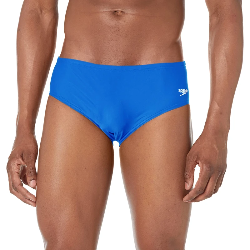 Speedo Men's Swimsuit Brief Powerflex Eco Solid Adult