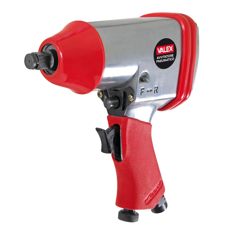 Valex Pneumatic Impact Wrench, 1/2 Inch Square Connection, Reversible, Adjustable Torque 320NM Max