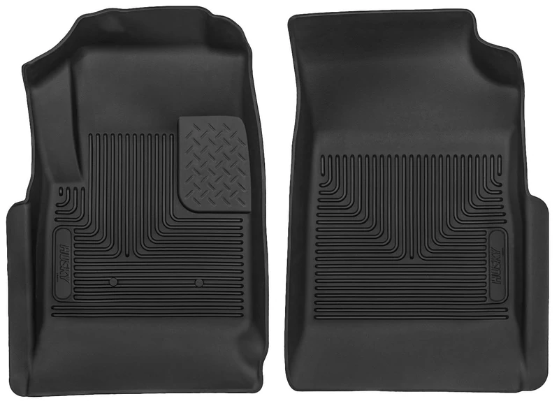 Husky Liners 53121 Fits 2015-20 Chevrolet Colorado, 2015-20 GMC Canyon X-act Contour Front Floor Mats, Black