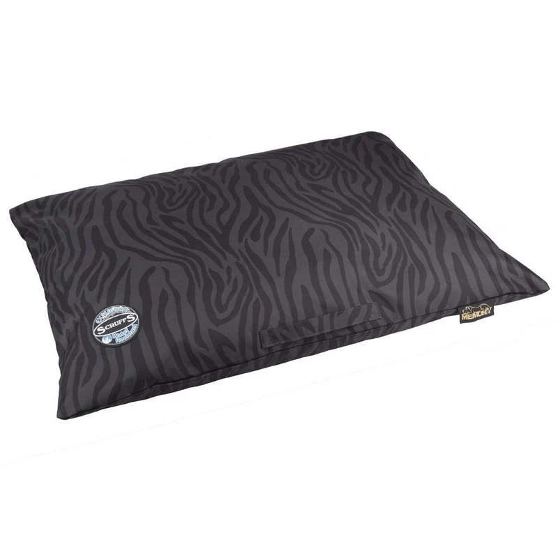Scruffs Expedition Memory Foam Orthopaedic Pillow (M) Black/Grey - Image 1