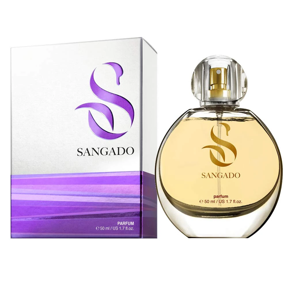 SANGADO Lady Divine Perfume for Women, 8-10 hours long-Lasting, Luxury smelling, Oriental Vanilla, Fine French Essences, Extra-Concentrated (Parfum), Seductive, 50 ml Spray