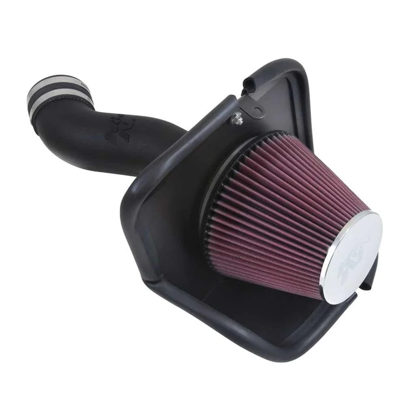 K&N 63-1569 Washable and Reusable Car Performance Intake Kit