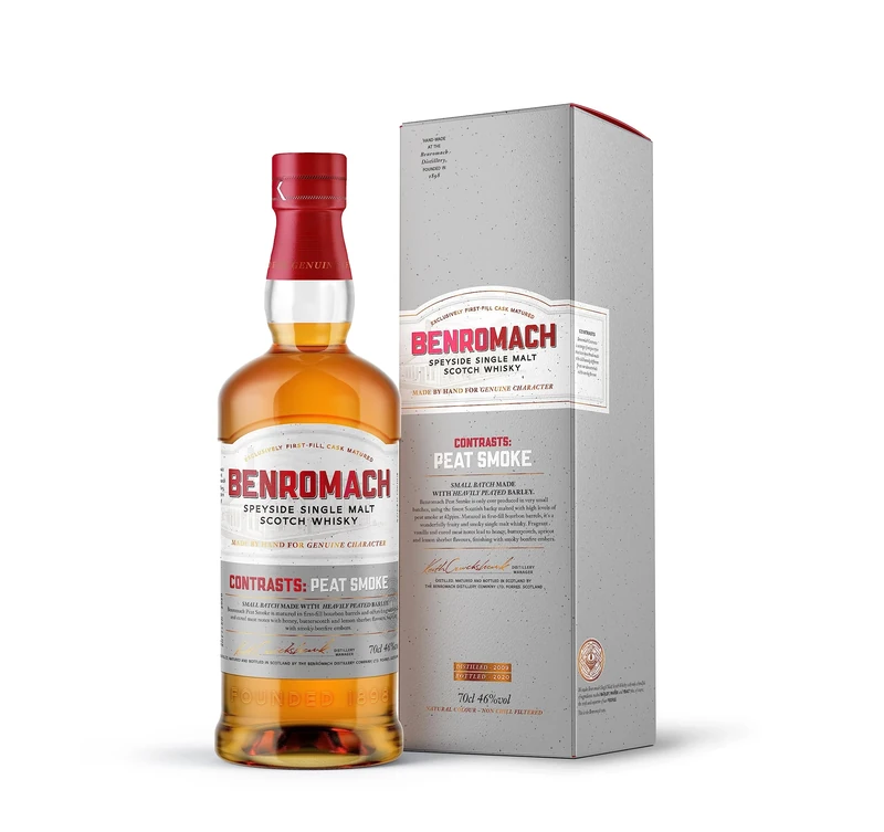 Benromach Peat Smoke 2009 Single Malt Scotch Whisky 70cl - Image 1