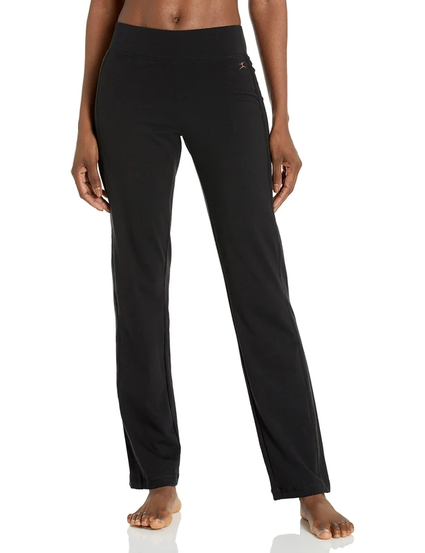Danskin Women's Sleek-Fit Yoga Pant - Black - XS