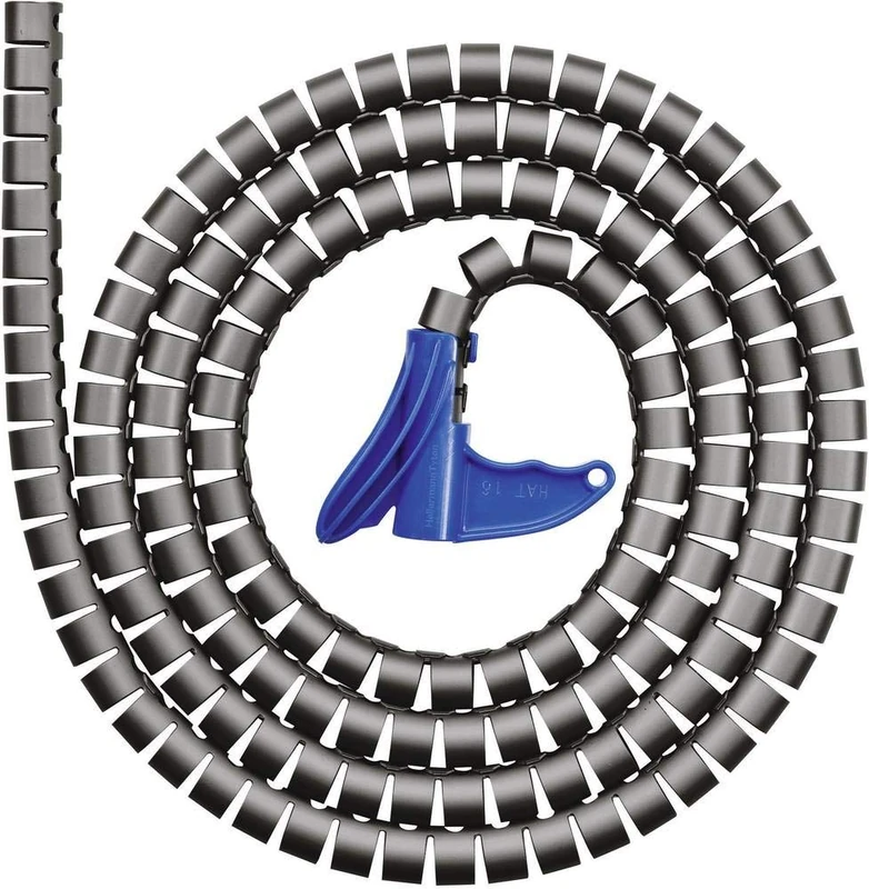 HellermannTyton 161-64403 Cable Sleeve 27 mm (Max) Silver 25 m