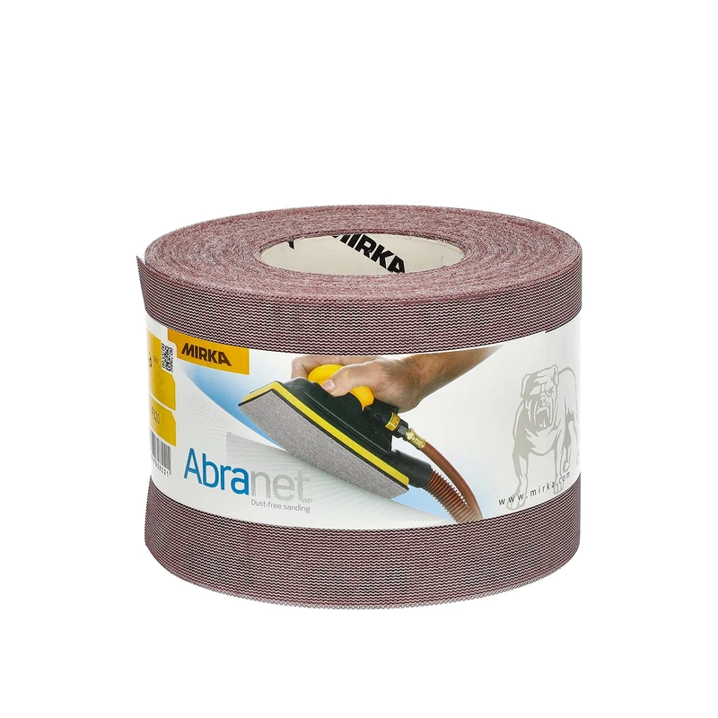 Mirka Abranet net abrasive roll 115 mm x 25 m Hook & loop/grit P320 / 1 roll/for sanding wood, filler, varnish, plastic / 5454400132