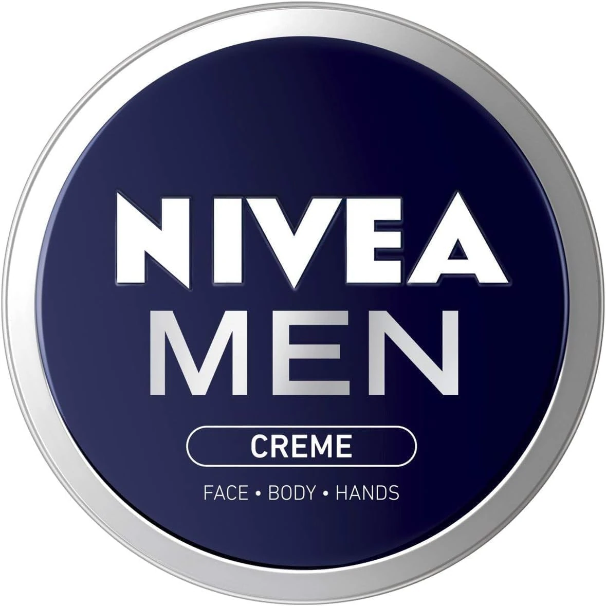 NIVEA MEN - Crème Moisturiser - Face, Hand & Body Cream - Enriched With Aloe Vera & Vitamin E - Cares & Hydrates - Non-Greasy - Absorbs Quickly - All Skin Types - 150 ml