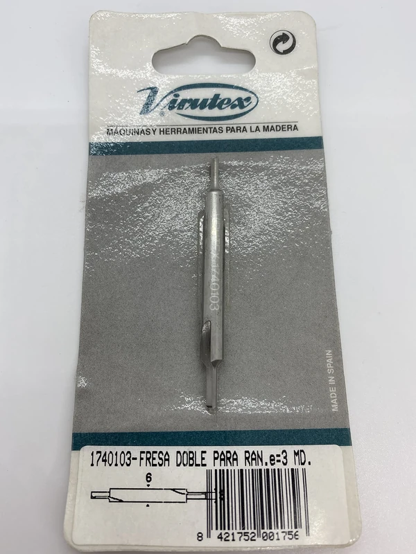 FRESA Doble para Ran.e=3 MD.