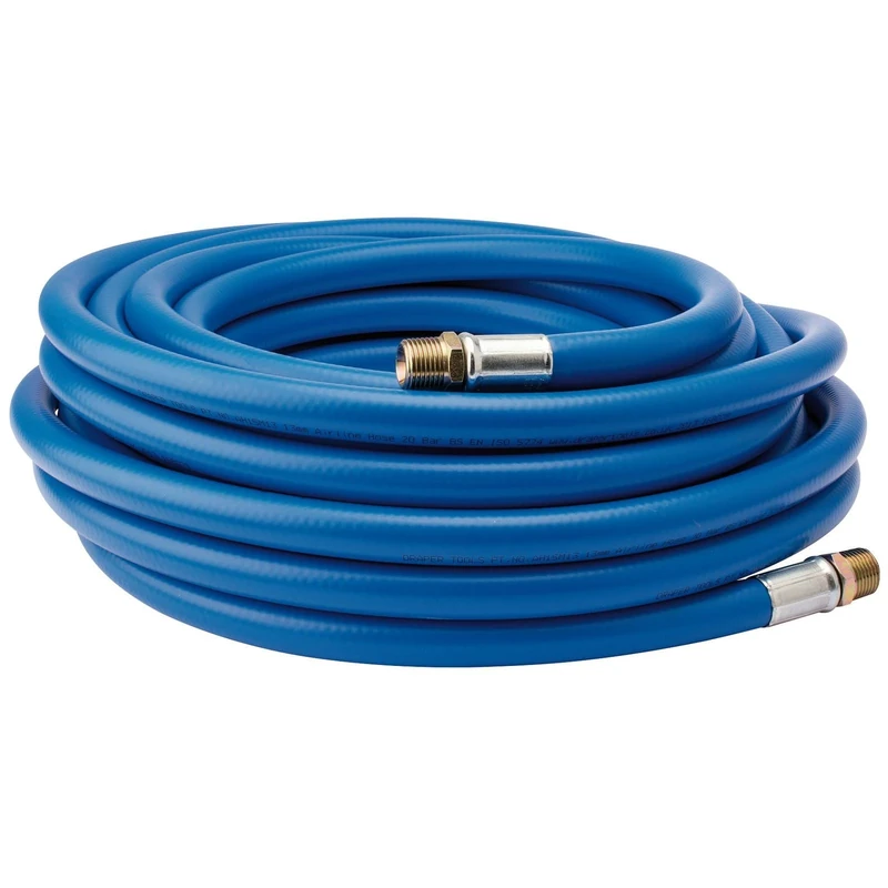 Draper 38344 PVC Air Line Hose, 1/2" BSP, 13mm Bore, 15m Lenght, Blue