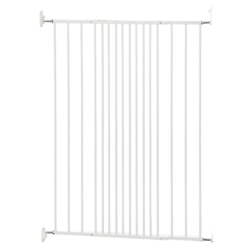 Safetots Extra Tall Screw Fitted Baby Stair Gate - White