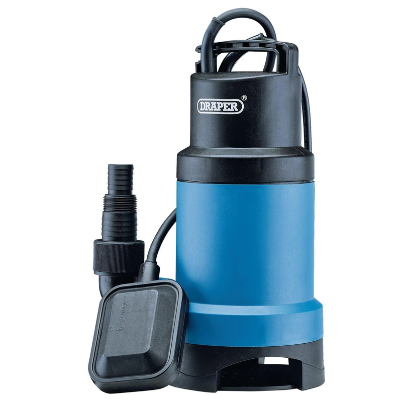 Draper 61667 Submersible Dirty Water Pump with Float Switch, 200L/Min, 750W