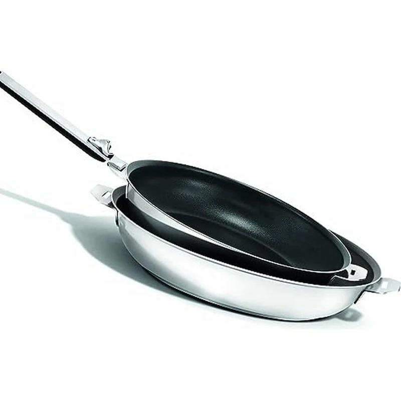 Beka Move On K Fry Pan Set, Stainless Steel, INOX