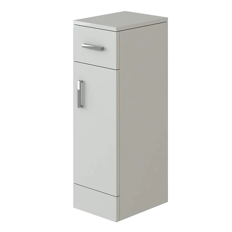 VeeBath NCSW330 Linx Free Standing Bathroom Cabinet Vanity Storage Cupboard Furniture Unit-250 x 330mm, White
