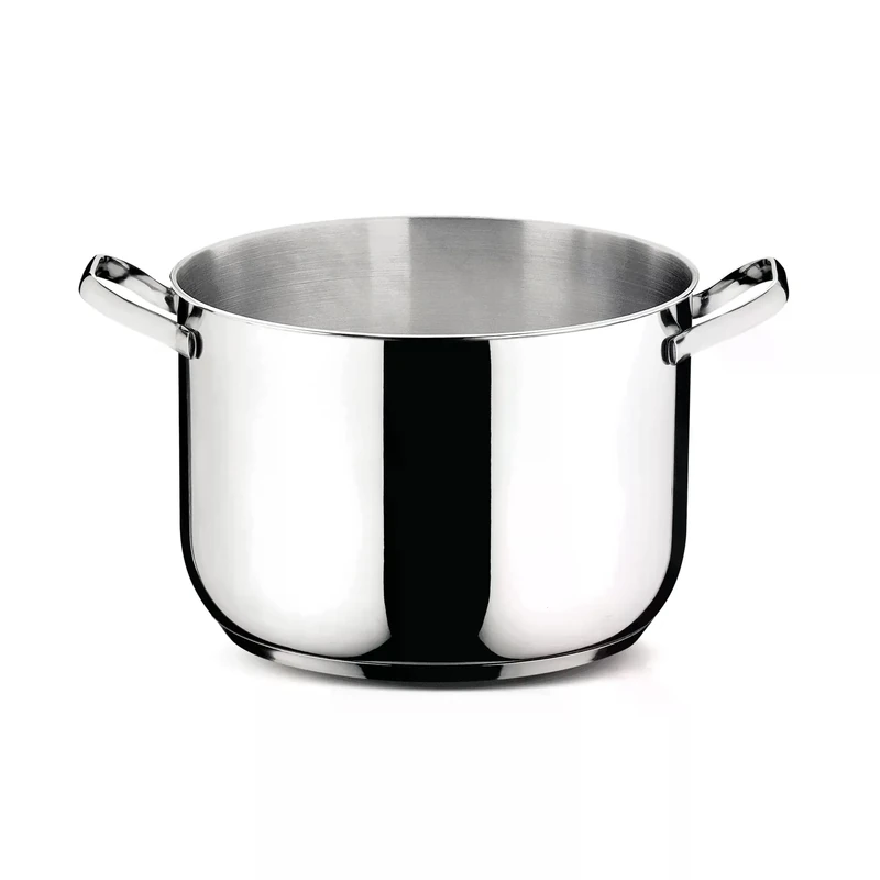 Lagostina Sfiziosa Saucepan, Stainless Steel, Grey, 22 cm