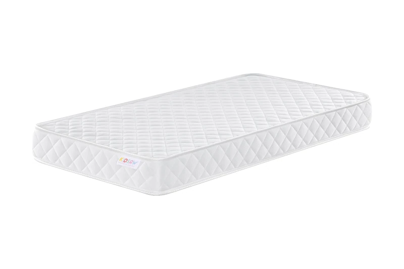 Baby Pocket Sprung Cot Bed Toddler Mattress, 140x70cm, Medium Firm, White - Image 1