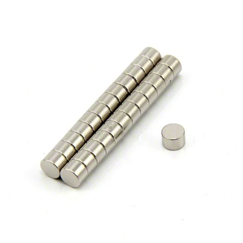 N42 Neodymium Magnet for Arts, Crafts, Model Making, DIY, Hobbies, Office, and Home - 6mm dia x 4mm thick - 1.1kg Pull - Pack of 250